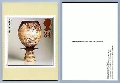 Buy Hans Coper / Studio Pottery - 1987 PHQ #105d Unused Card • 0.99£