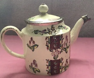 Buy 18th Century English Creamware Teapot Style Of Rhodes Leeds • 180£