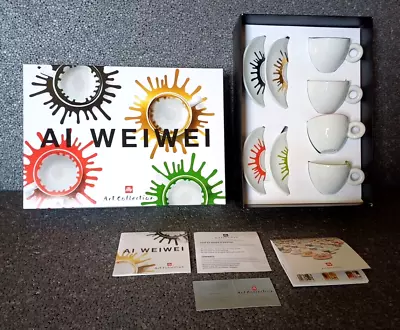Buy Illy Ai Weiwei Art Collection 4 Cups Capuchin New Laws!! • 154.49£