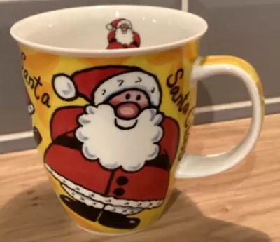 Buy Dunoon Santa Claus Jane Brookshaw Large Mug Scottish Stoneware Cartoon • 12.50£