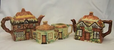 Buy Pretty Vintage Cottage Ware Tea Set Made By Price Kensington & Keele St. Pottery • 19.95£