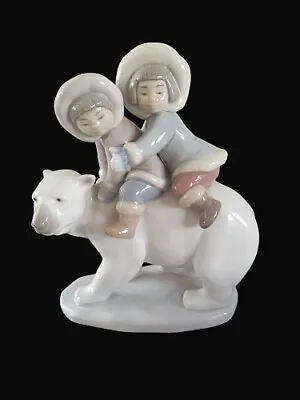 Buy Retired Lladro Figurine Eskimo Riders #5353 • 59.95£