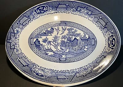 Buy Vintage Blue Willow Plater Pottery • 15.07£