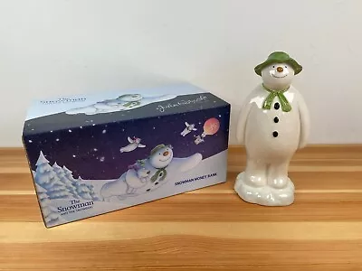 Buy John Beswick The Snowman JBS31 2018 Money Bank Figurine Ceramic Xmas Snowdog • 39.99£