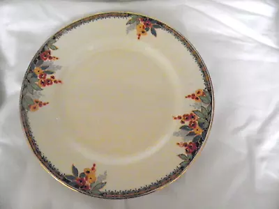 Buy Homeleigh Ware Arcady  Side Plate Floral Design. Cream With Gold Rim. Plate 17cm • 9.50£