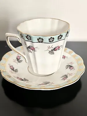 Buy Vintage Queen's Rosina Fine Bone China Made In England Tea Cup & Saucer  • 11.11£