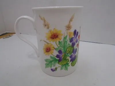 Buy Crown Trent Fine Bone China Multi Floral Coffee Mug/Cup England • 12.46£