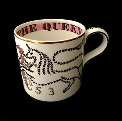 Buy Wedgwood Queen Elizabeth Coronation Mug 1953 - Design By Richard Guyatt • 95£