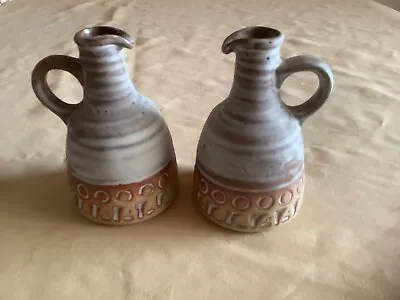 Buy Tremar Pottery Oil Jars X2 • 5£