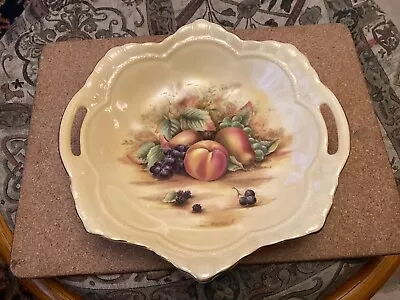 Buy Aynsley Orchard Gold “Windsor Pierced Tray”8in X 8in 1st Quality VGC • 20£