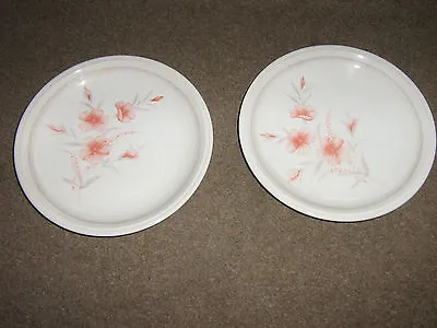 Buy 2 Biltons England Tea Plates-beige And Pink Floral Design-good Condition-pretty • 7.50£