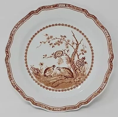 Buy Furnivals Antique Quail Brown Plate 8  1913 Made In England No. 684771 • 15.22£