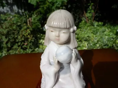Buy Japanese Girl Figurine With Ball • 10£