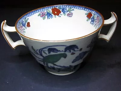 Buy Antique China Booths Parakeet Floral 2 Handled Loving Cup • 35£