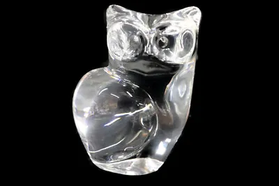 Buy ORREFORS Olle Alberius Signed - Crystal Glass OWL - 4285-111 • 38.54£
