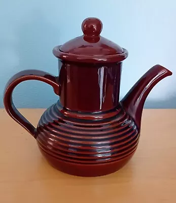 Buy Beautiful Vintage Denmead Pottery Brown Glazed Tea Pot Or Coffee Pot • 20£