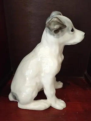 Buy Konakovo Porcelain Sitting Dog, Made In USSR • 30£