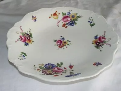 Buy Beautiful Royal Cauldon Serving Dish Flowers And Butterfly's Pattern T3063 • 12.99£
