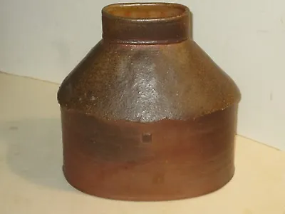 Buy Mike Knox Lg Mid-Century Modern Anagama Wood Fired Studio Stoneware Vase • 86.31£