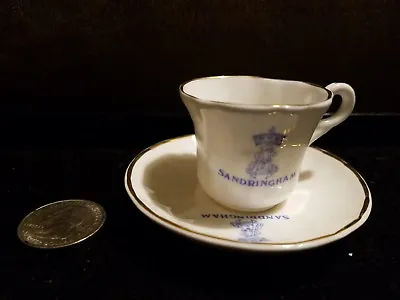 Buy English Bone China FENTON CHINA COMPANY Miniature Cup & Saucer • 15.15£
