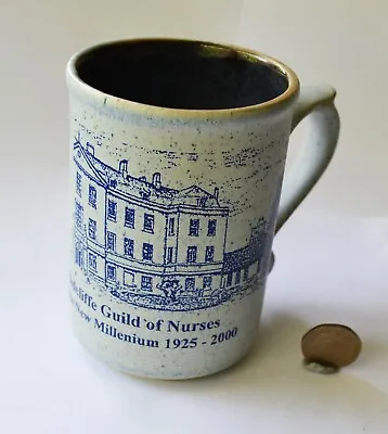 Buy The Radcliffe Guild Of Nurses 2000 - Laugharne Pottery Handmade Stoneware Mug • 5.99£