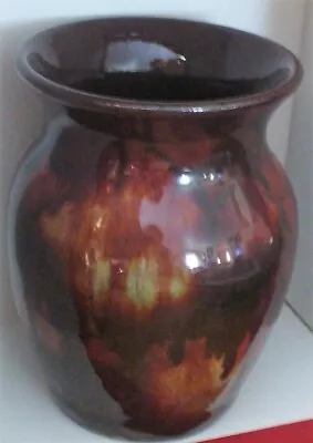 Buy Ewenny Studio Pottery Vase Brown • 6.99£