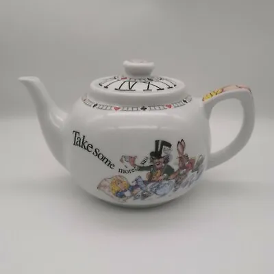 Buy ALICE IN WONDERLAND Paul Cardew MAD HATTERS TEA PARTY Teapot Tea Pot VGC Clean • 21.99£