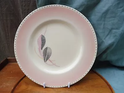 Buy A Susie Cooper  £ Cm  Plate In Pink Two Leaf Spray  # 1 • 5£