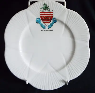 Buy The Foley Crested China 7  Tea Plate- Eastbourne • 3.95£