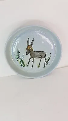 Buy Rare Craw Isle Of Arran Handmade Ceramic Hand Painted Donkey Trinket Dish • 18.90£