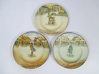 Buy Vintage 1950's Royal Doulton Dickens Ware Side Plates - Collectable • 12£