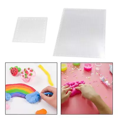 Buy Clay Pressing Board Clear Pottery Clay Modeling Tool For Smoothing Beginners • 5.60£