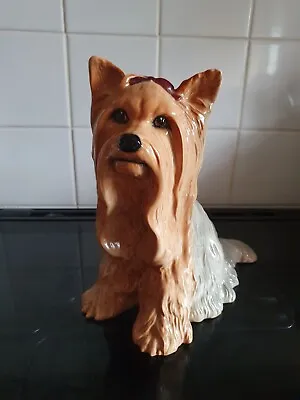 Buy Beswick Fireside Yorkshire Terrier Large Ceramic Dog 10  • 48£