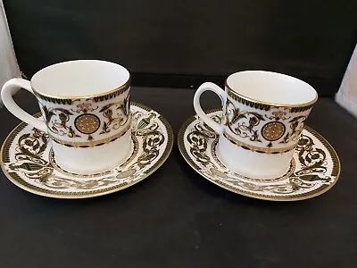 Buy Royal Worcester ~windsor Pattern~ Coffee Cans/cups & Saucers X 2 • 14.99£