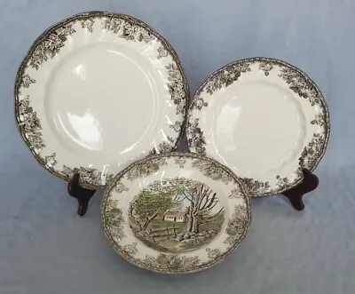 Buy The Friendly Village Dinnerware - Plate Or Bowl - By Johnson Bros, Your Choice! • 20.86£