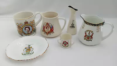 Buy Job Lot Of Crested & Coronation China - Wade, J & G Meakin, Stanley • 9.45£