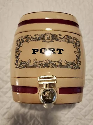Buy Royal Victoria Wade Pottery Port Decanter England W&A Gilbey Limited Vintage • 25.03£