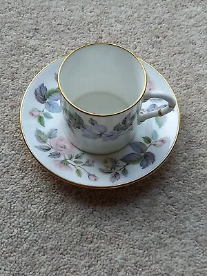 Buy Royal Worcester Bone China Coffee Cup & Saucer  June Garland  1961  • 3£