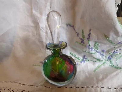 Buy Beautiful Langham England Multicolored Glass Scent Bottle • 18£