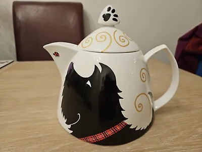 Buy NEW. Rare 'Great Shakes' Hamish Scottish Terrier Large Teapot. Fine Bone China. • 10£