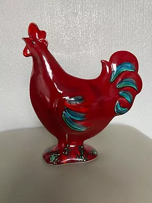 Buy Large Anita Harris Art Pottery Hand Painted Figure Of A Kitchen Cockerel Signed • 54£
