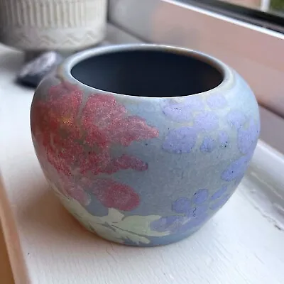 Buy Carol Wynne Morris Floral Vase From Conwy Pottery • 4.99£