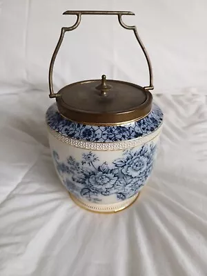 Buy Carlton Ware Peony Pattern Biscuit Barrel With Lid C1896 • 50£