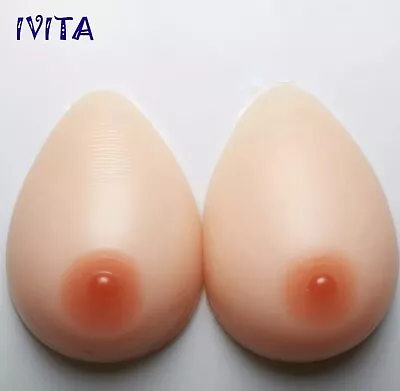 Buy IVITA Silicone Breast Forms Crossdresser, Mastectomy, CD, Drag Queen, Low Price • 10£