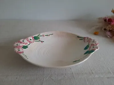 Buy Maling Oval Dish Pink Flowers Lustre Ware Blossom 40s Plate Bowl Vintage Retro  • 12£