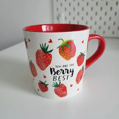 Buy NEW Tesco Strawberry Slogan Mug Chunky  • 10.99£