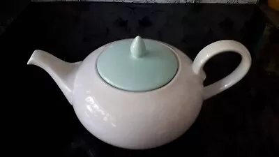 Buy Poole Pottery Seagull Grey And Ice Green Teapot • 7.95£