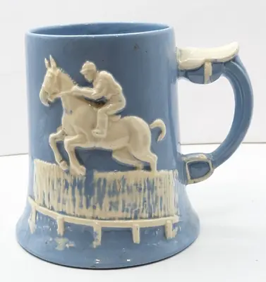 Buy Dartmouth Devon Potteries England, Horse Racing Tankard Mug • 52.78£