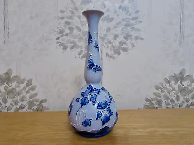 Buy William Moorcroft, Florian Ware Vase, Butterflies And Violets Design, Circa 1902 • 540£