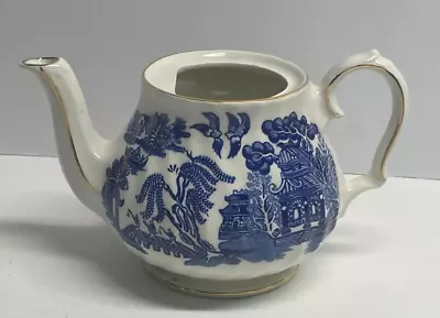 Buy Sadler Ceramic Old Willow Small Tea Pot Without Lid ( G80), Vintage • 9.99£